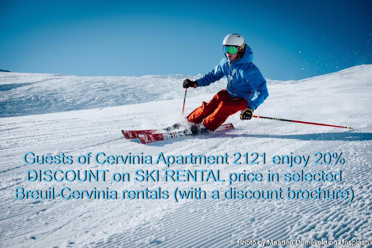 Cervinia Apartment 2121 - Ski & Mountain Panorama Брей-Червінія Екстер'єр фото